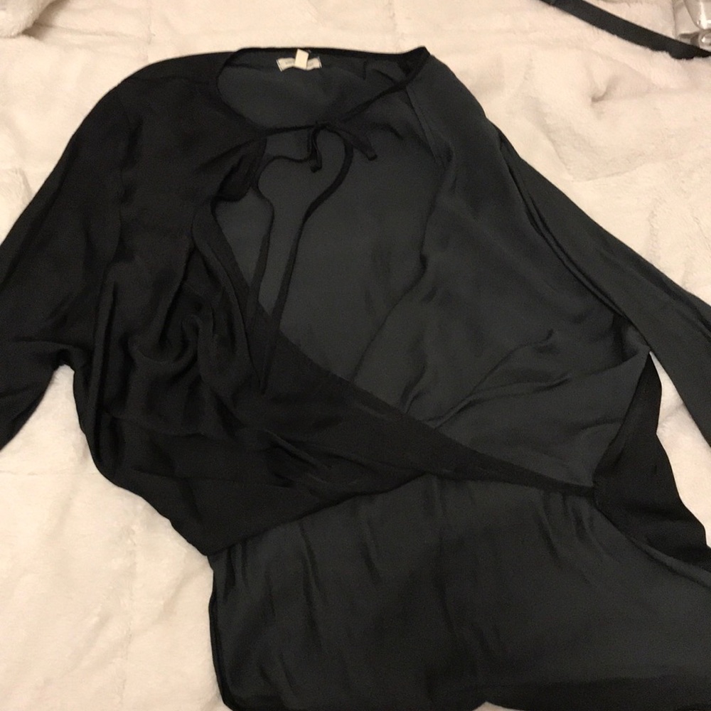 Long sleeve sexy top